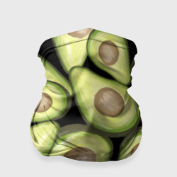 Бандана-труба 3D Avocado background
