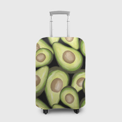 Чехол для чемодана 3D Avocado background