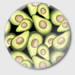 Значок Avocado background