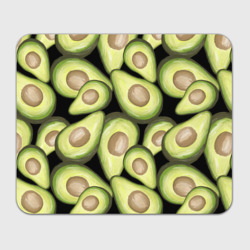 Прямоугольный коврик для мышки Avocado background