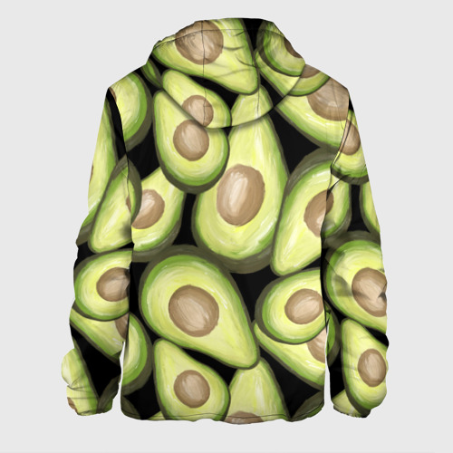 Мужская куртка 3D Avocado background, цвет 3D печать - фото 2