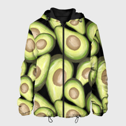 Мужская куртка 3D Avocado background