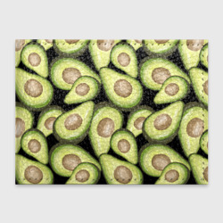 Обложка для студенческого билета Avocado background