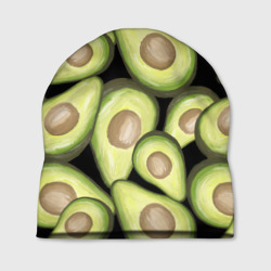 Шапка 3D Avocado background