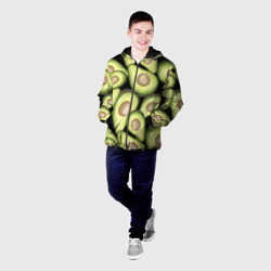 Мужская куртка 3D Avocado background - фото 2