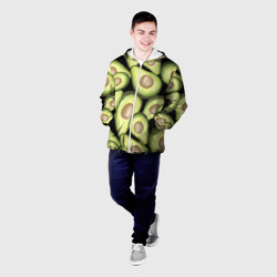 Мужская куртка 3D Avocado background - фото 2