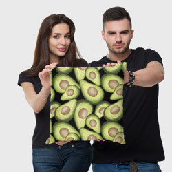 Подушка 3D Avocado background - фото 2