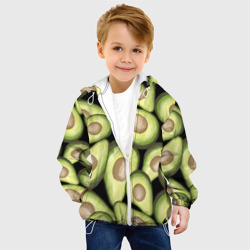Детская куртка 3D Avocado background - фото 2