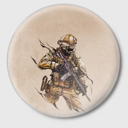 Значок Военный