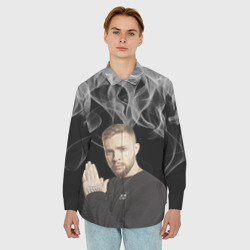 Мужская рубашка oversize 3D Егор Крид - фото 2