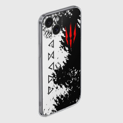 Чехол для iPhone 15 силиконовый с защитой камеры The Witcher - фото 2
