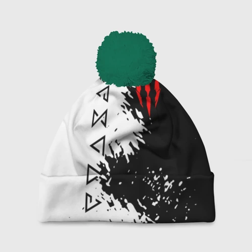 Шапка 3D c помпоном The Witcher