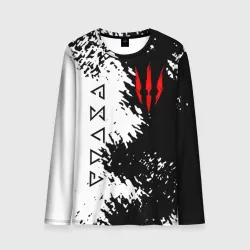 Мужской лонгслив 3D The Witcher