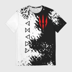 Мужская футболка 3D The Witcher