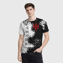 Мужская футболка 3D The Witcher - фото 2