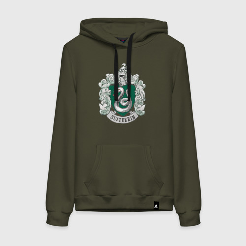 Женская толстовка хлопок Coat of Slytherin Фото 01 Женская толстовка хлопок Coat of Slytherin Фото 01