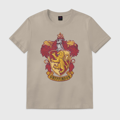 Мужская футболка хлопок Coat of gryffindor Фото 01 Мужская футболка хлопок Coat of gryffindor Фото 01