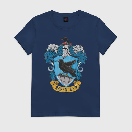 Женская футболка хлопок Coat of Ravenclaw Фото 01 Женская футболка хлопок Coat of Ravenclaw Фото 01
