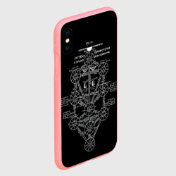 Чехол для iPhone XS Max матовый EVa-updown - фото 2