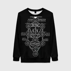 Женский свитшот 3D EVa-updown