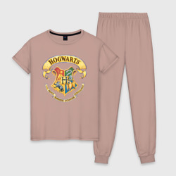 Женская пижама хлопок Coat of Hogwarts