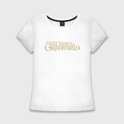 Женская футболка хлопок Slim The Crimes of Grindelwald