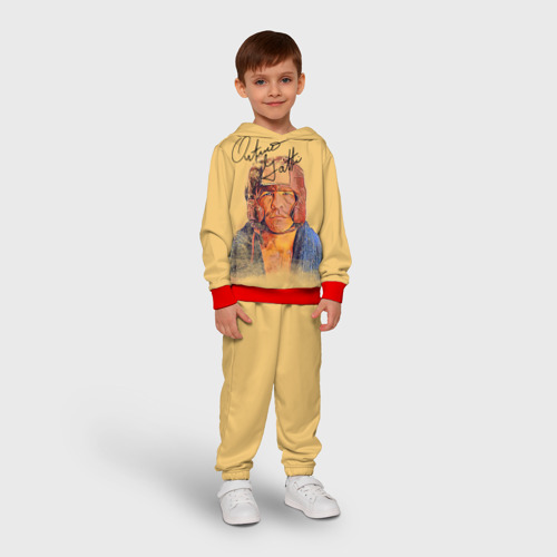 Детский костюм с толстовкой 3D Arturo Gatti, цвет красный - фото 3