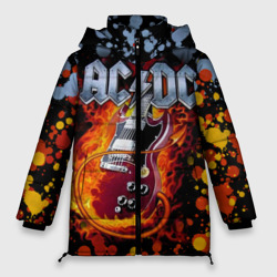 Женская зимняя куртка Oversize AC/DC