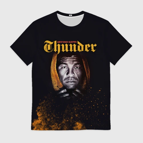 Мужская футболка 3D Arturo 'Thunder' Gatti