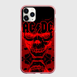 Чехол для iPhone 11 Pro Max матовый AC/DC
