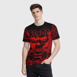 Мужская футболка 3D AC/DC - фото 2