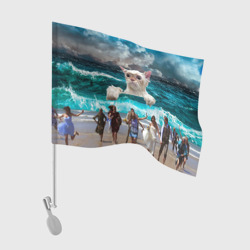 Флаг для автомобиля Морской Кошак