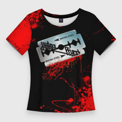 Женская футболка 3D Slim Judas Priest