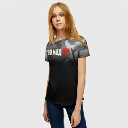 Женская футболка 3D ВВ МВД РФ - фото 2