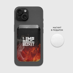 Картхолдер Magsafe магнитный Limp Bizkit - фото 2