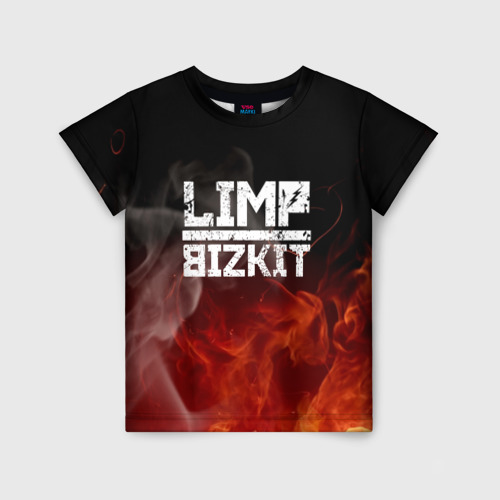 Детская футболка 3D Limp Bizkit, цвет 3D печать