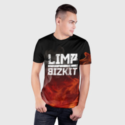 Мужская футболка 3D Slim Limp Bizkit - фото 2