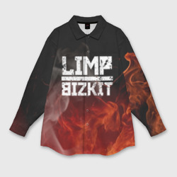 Мужская рубашка oversize 3D Limp Bizkit