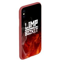 Чехол для iPhone XS Max матовый Limp Bizkit - фото 2