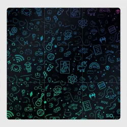 Магнитный плакат 3Х3 Neon