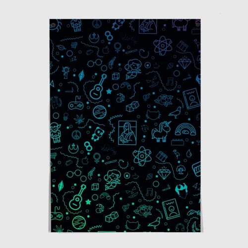 Постер Neon