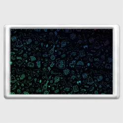 Магнит 45*70 Neon