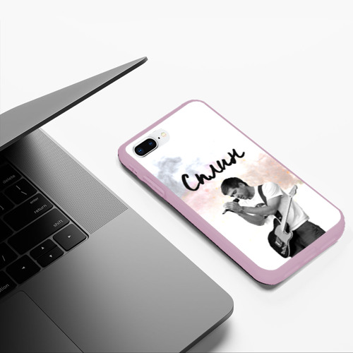 Чехол для iPhone 7Plus/8 Plus матовый Сплин, цвет розовый - фото 5