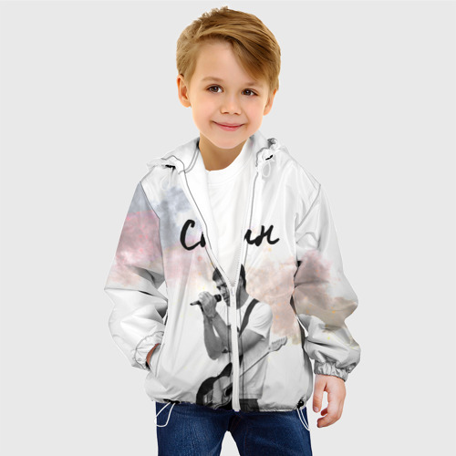 Детская куртка 3D Сплин, цвет белый - фото 3