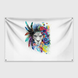 Флаг-баннер Лев