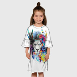 Детское платье 3D Лев - фото 2