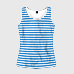 Женская майка 3D Тельняшка ВДВ