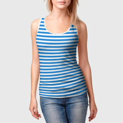 Женская майка 3D Тельняшка ВДВ - фото 2