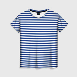Тельняшка ВМФ – Женская футболка 3D с принтом купить со скидкой в -26%