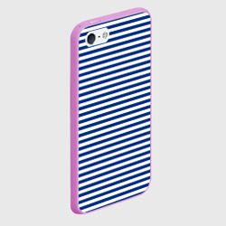 Чехол для iPhone 5/5S матовый Тельняшка ВМФ - фото 2